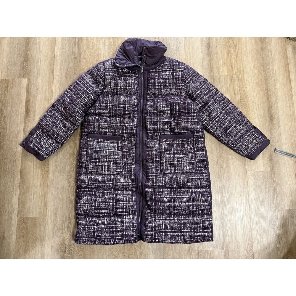 Bernardo Women’s Plus Size Wool Blend Insulated Jacket Size XXL Tweed Winter